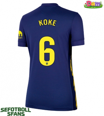 Atletico Madrid Koke #6 Bortatröja Kvinnor 2025-26 Kortärmad